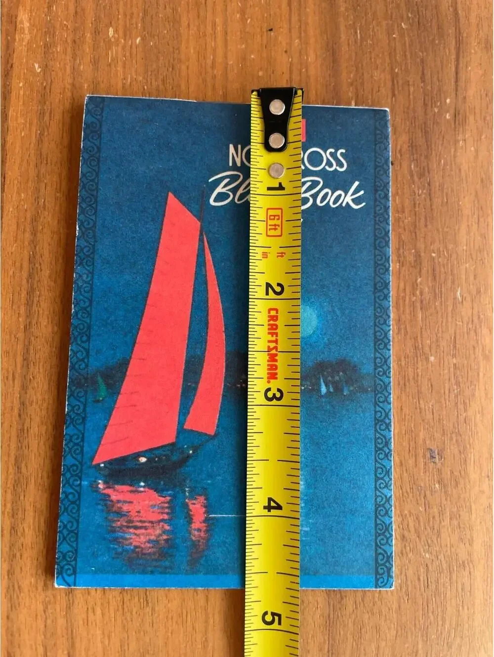 Norcross Blue Book 1961 Purse Calendar Booklet Unused